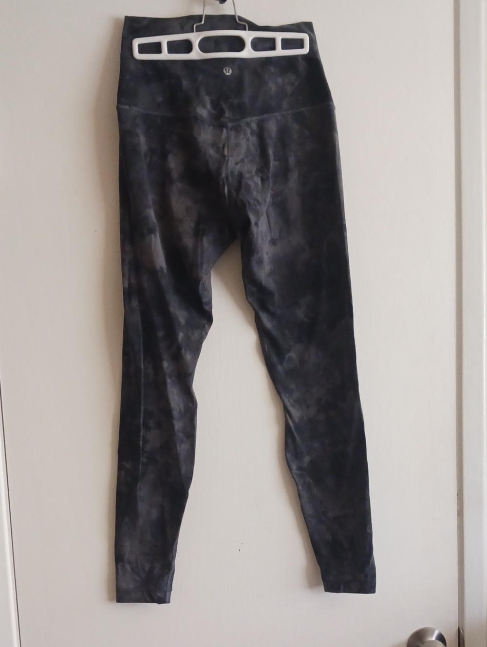 lululemon athletica Black Tie-Dye High-Rise Leggings